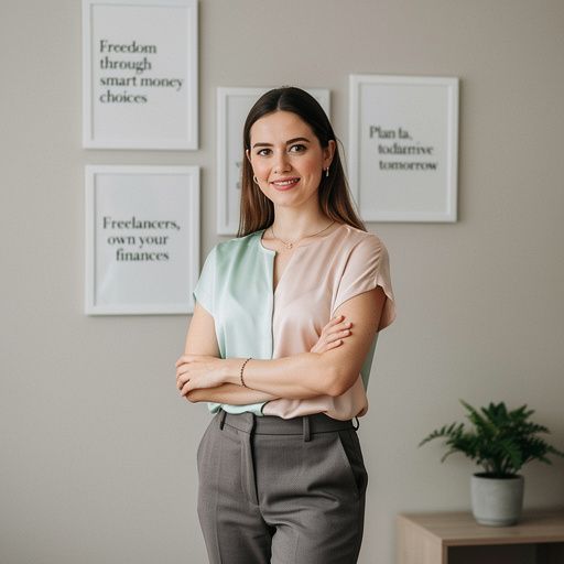 Olvasó tanulmányoz egy pénzügyi alapokat bemutató blogot digitális táblagépen.